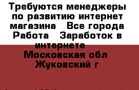 Требуются менеджеры по развитию интернет-магазина - Все города Работа » Заработок в интернете   . Московская обл.,Жуковский г.